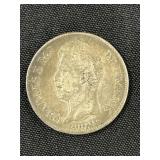 1827 5 Francs Silver Coin