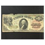 1866 $1 Star Note
