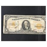 1922 $10 Gold Large Note