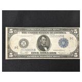 1914 $5 Large Note