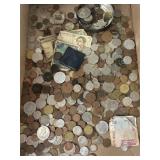 Foreign Coins and Currency- Some Silver