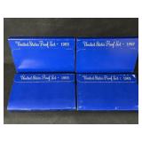 (4) 1969 U.S. Proof Sets