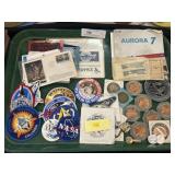 NASA Patches, Stamps and Collector Coins
