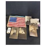 WWI Silk Sweetheart Purse and Photos