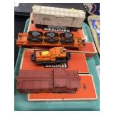 Lionel Freight Cars with Gang Car