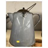 Gray Agate Coffee Pot