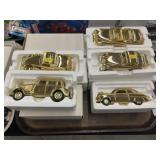 (5) Diecast Toy Vehicles