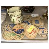 Advertising Brewery Coasters with Pitcher