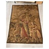 Antique European Woven Tapestry