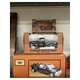 (3) Harley-Davidson Diecast Toy Vehicles