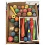 Skittles Pins with Balls