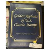Gold Plated Stamp Album