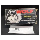 (45) Rounds of .380 Auto Ammunition