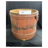 Red Painted Firkin
