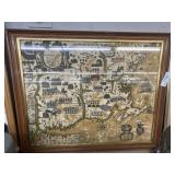 Framed Print of Colonial New England