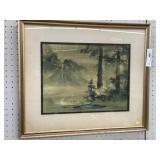 Framed Forest Print