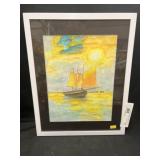 Kurt Jarvis Framed Watercolor