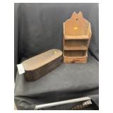 Primitive Tool Box with Spice Rack