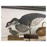 (3) Vintage Silhouette Decoys