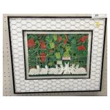 Framed 3D Die Cut