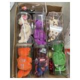 (22) Cased Beanie Babies
