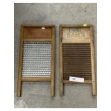 Glass and Pressed Steel Washboards
