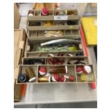 Tackle Box with Fishing Tackle