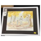 (2) Kurt Jarvis Framed Watercolors
