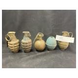 (5) Demilled Grenades