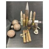 Recovered Artillery Projectiles