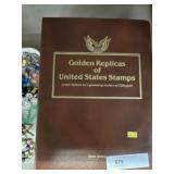 Gold Plated Stamp Album
