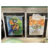 (2) Kurt Jarvis Framed Watercolors