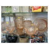 Pink Depression Glassware