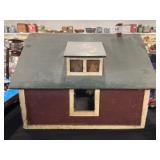 Folk Art Crafted Barn
