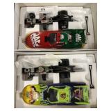 (2) Diecast Funny Cars