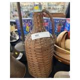 Wicker Covered Bottle