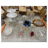 Pattern Glass, Candleholders
