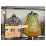 (2) Ceramic Cookie Jars