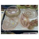 Pink Depression Glass