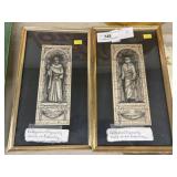 (2) Religious Framed Engravings