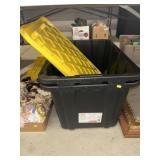 (2) Storage Totes with Lids