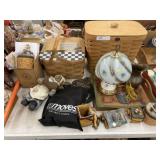 Woven Baskets, Touch Light, Home Decor