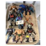 Vintage Mattel He-Man and Skeletor Action Figures