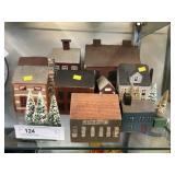 Folk Art Wooden Houses