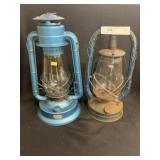 (2) Hurricane Lanterns