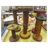 Wooden Spools