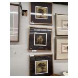 (3) Megan Megher Framed Prints