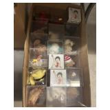 (18) Cased Beanie Babies