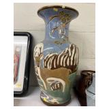 Porcelain Wildlife Vase