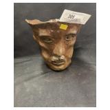 Contemporary Pottery Face Planter